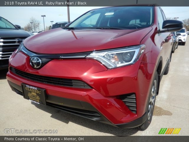 2018 Toyota RAV4 LE in Ruby Flare Pearl