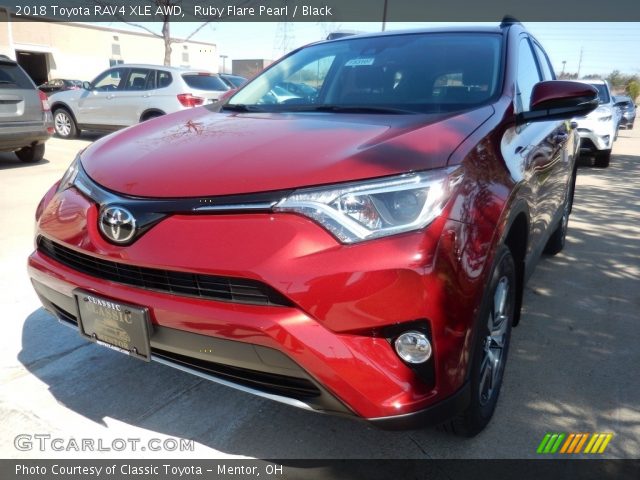 2018 Toyota RAV4 XLE AWD in Ruby Flare Pearl