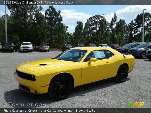 2018 Dodge Challenger SXT in Yellow Jacket