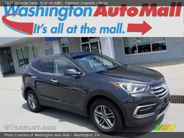 2017 Hyundai Santa Fe Sport AWD in Platinum Graphite
