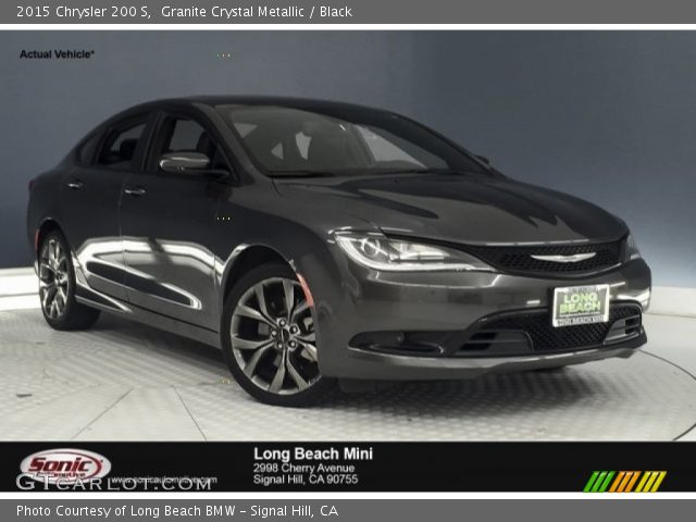 2015 Chrysler 200 S in Granite Crystal Metallic