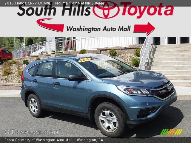 2015 Honda CR-V LX AWD in Mountain Air Metallic