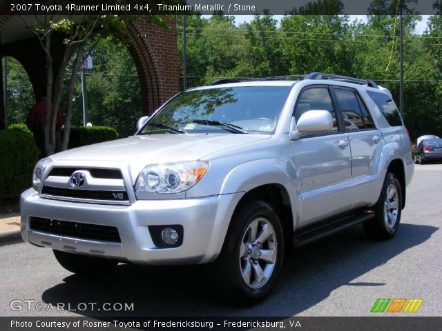 2007 Toyota 4Runner Limited 4x4 in Titanium Metallic