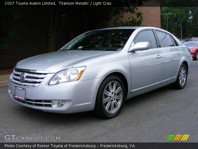 Titanium Metallic 2007 Toyota Avalon Limited Light Gray