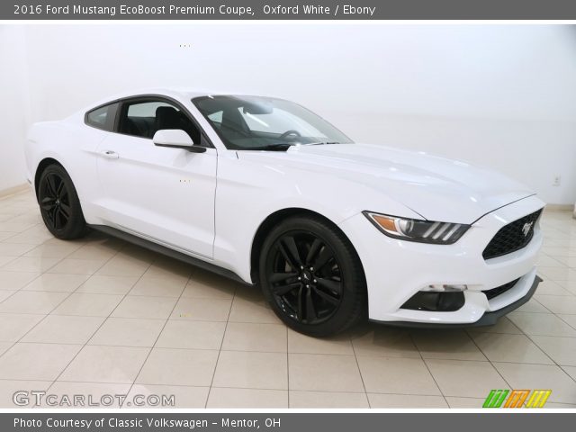 2016 Ford Mustang EcoBoost Premium Coupe in Oxford White