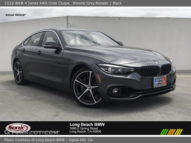 2019 BMW 4 Series 440i Gran Coupe in Mineral Grey Metallic