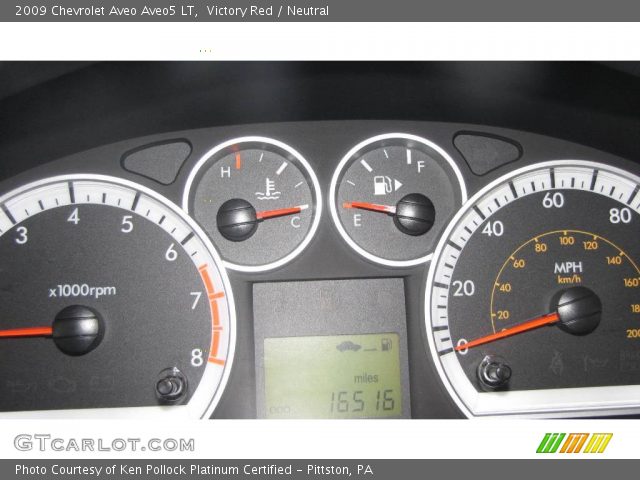 2009 Chevrolet Aveo Aveo5 LT in Victory Red