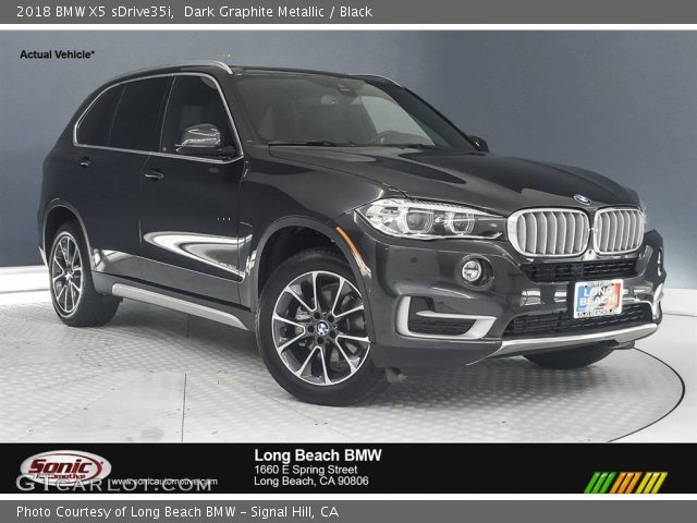 2018 BMW X5 sDrive35i in Dark Graphite Metallic