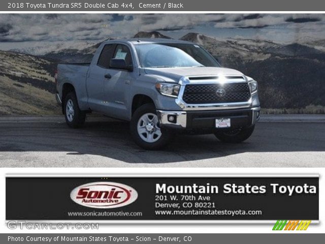 2018 Toyota Tundra SR5 Double Cab 4x4 in Cement