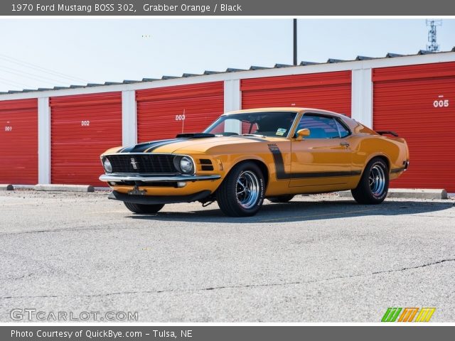 1970 Ford Mustang BOSS 302 in Grabber Orange