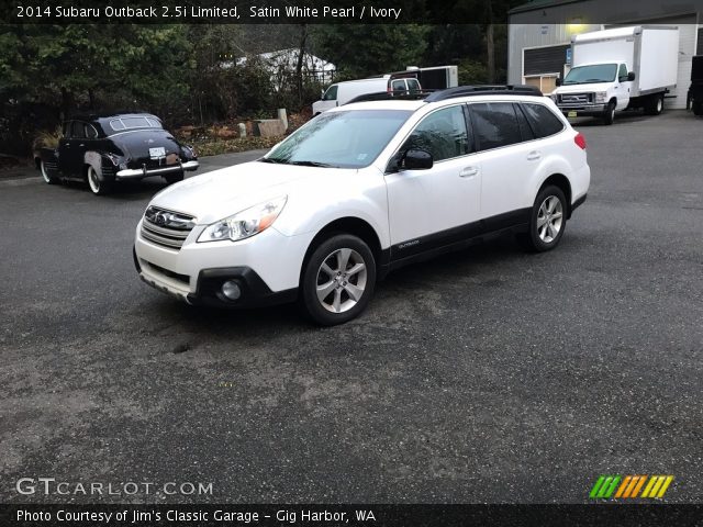 2014 Subaru Outback 2.5i Limited in Satin White Pearl