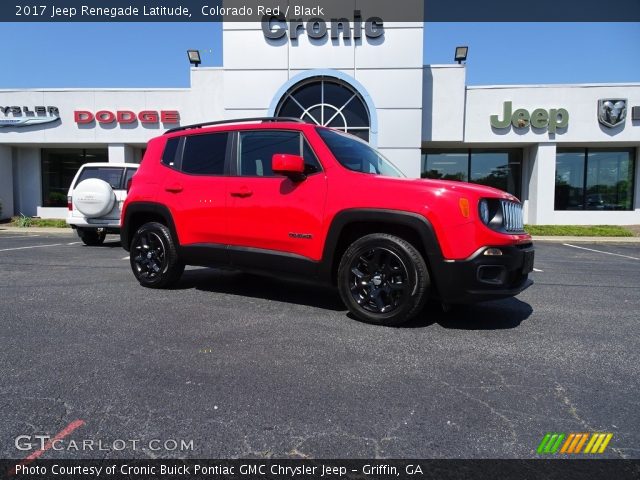 2017 Jeep Renegade Latitude in Colorado Red