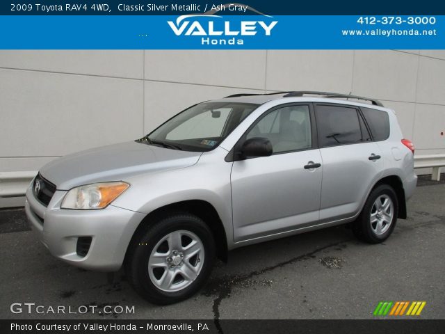 2009 Toyota RAV4 4WD in Classic Silver Metallic