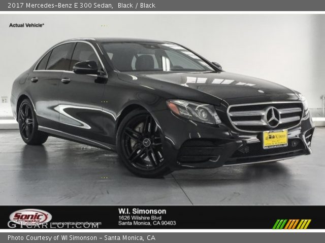 2017 Mercedes-Benz E 300 Sedan in Black