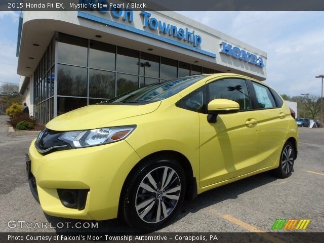 2015 Honda Fit EX in Mystic Yellow Pearl