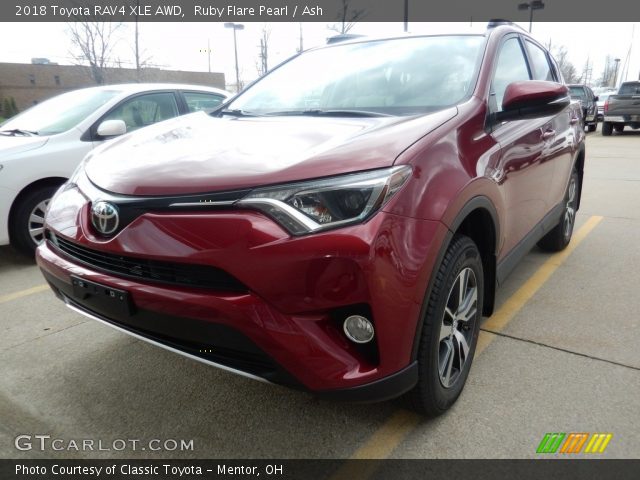 2018 Toyota RAV4 XLE AWD in Ruby Flare Pearl