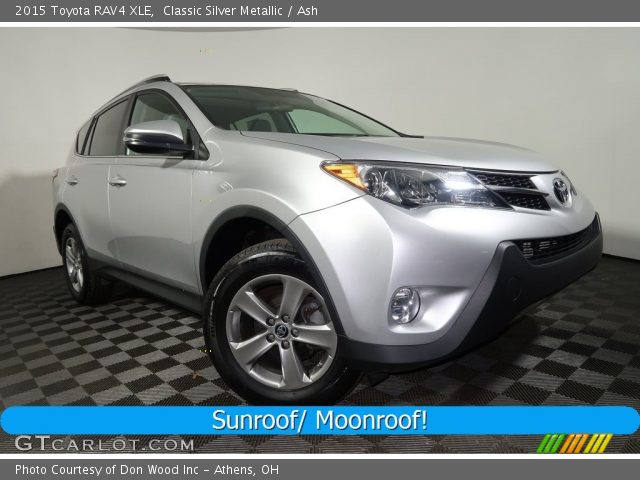 2015 Toyota RAV4 XLE in Classic Silver Metallic