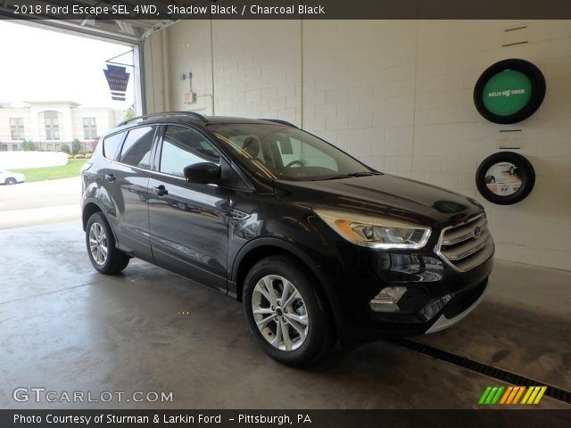 2018 Ford Escape SEL 4WD in Shadow Black