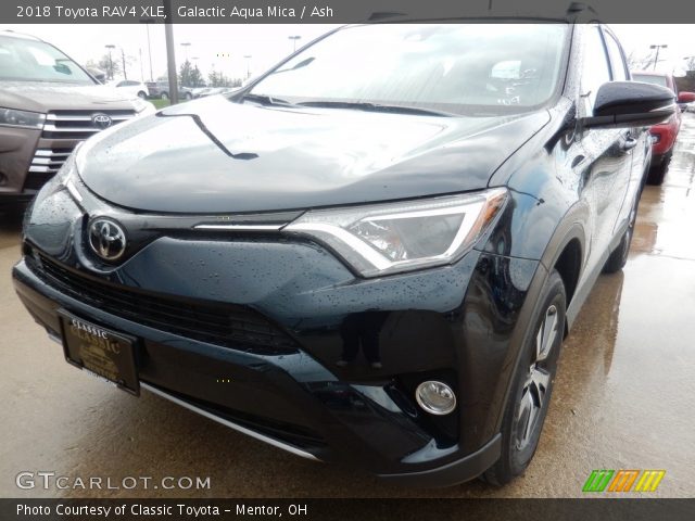 2018 Toyota RAV4 XLE in Galactic Aqua Mica