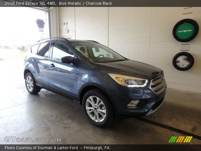 2018 Ford Escape SEL 4WD in Blue Metallic