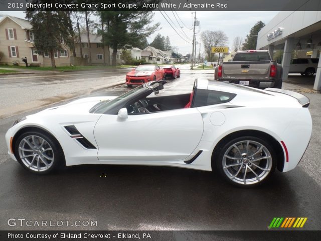 2019 Chevrolet Corvette Grand Sport Coupe in Arctic White