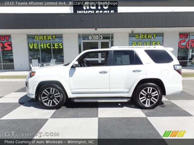 2015 Toyota 4Runner Limited 4x4 in Blizzard White