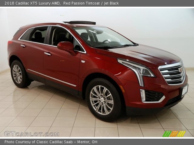 2018 Cadillac XT5 Luxury AWD in Red Passion Tintcoat