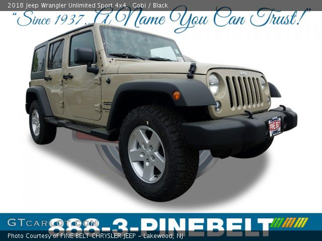 2018 Jeep Wrangler Unlimited Sport 4x4 in Gobi