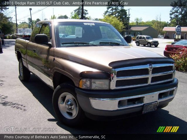2001 Dodge Ram 1500 SLT Club Cab in Amber Fire Pearlcoat