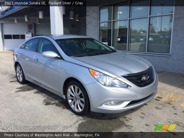 2013 Hyundai Sonata SE in Radiant Silver