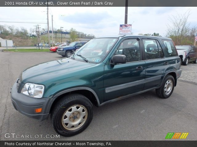 2001 Honda CR-V LX 4WD in Clover Green Pearl