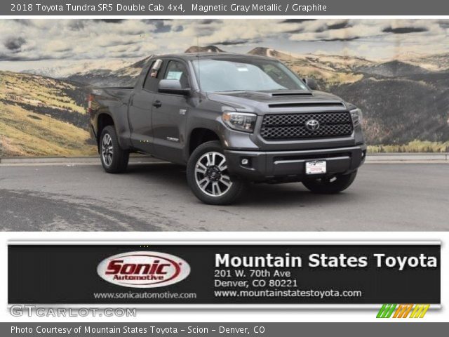 2018 Toyota Tundra SR5 Double Cab 4x4 in Magnetic Gray Metallic