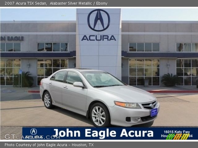 2007 Acura TSX Sedan in Alabaster Silver Metallic