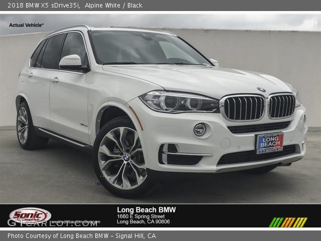 2018 BMW X5 sDrive35i in Alpine White