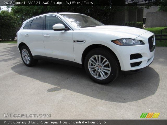 2018 Jaguar F-PACE 25t AWD Prestige in Fuji White