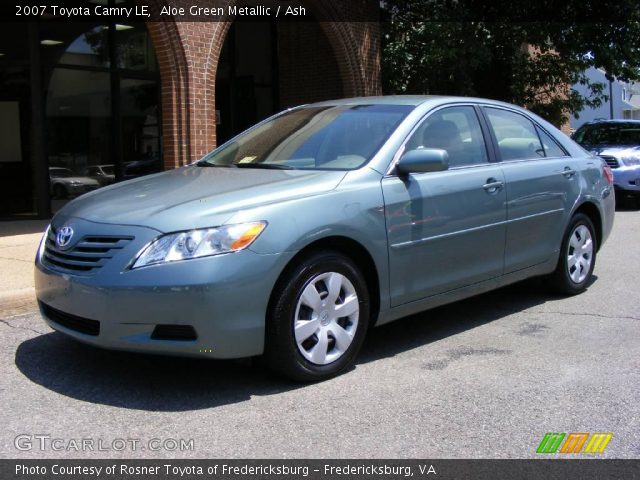 2007 Toyota Camry LE in Aloe Green Metallic