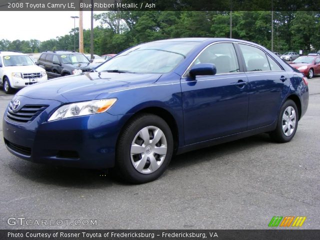 2008 Toyota Camry LE in Blue Ribbon Metallic