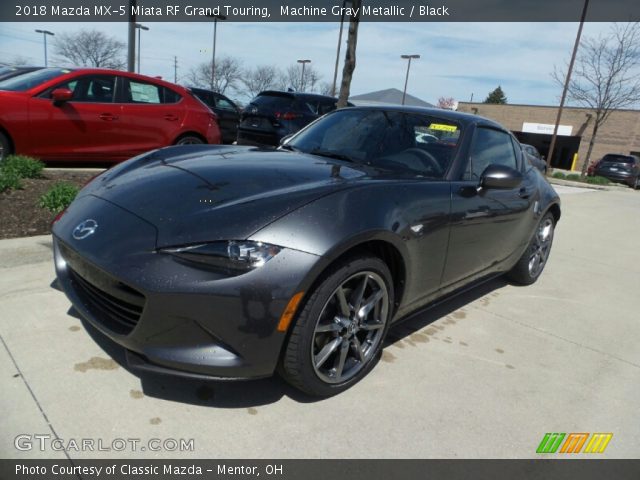 2018 Mazda MX-5 Miata RF Grand Touring in Machine Gray Metallic