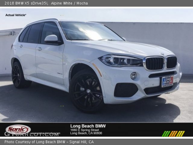 2018 BMW X5 sDrive35i in Alpine White