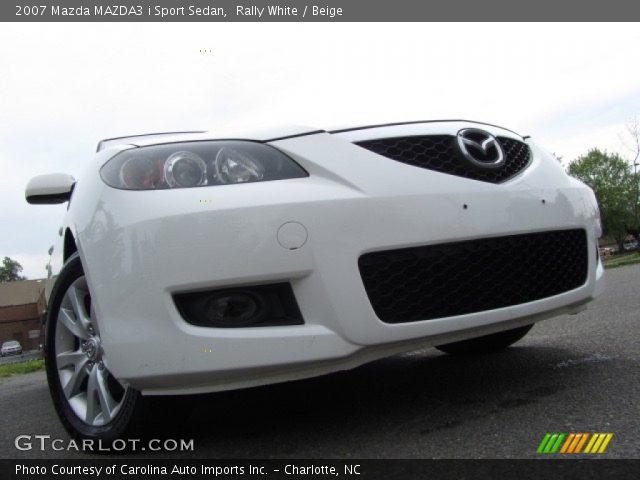 2007 Mazda MAZDA3 i Sport Sedan in Rally White