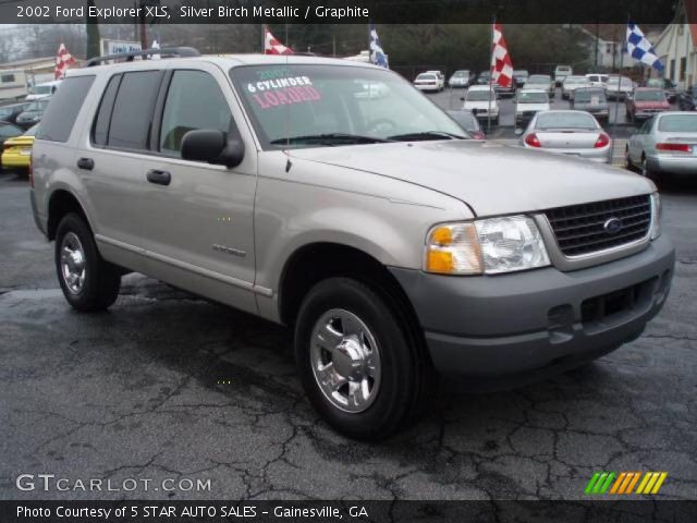 2002 Ford Explorer XLS in Silver Birch Metallic