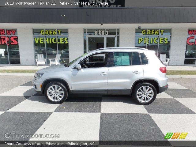2013 Volkswagen Tiguan SE in Reflex Silver Metallic