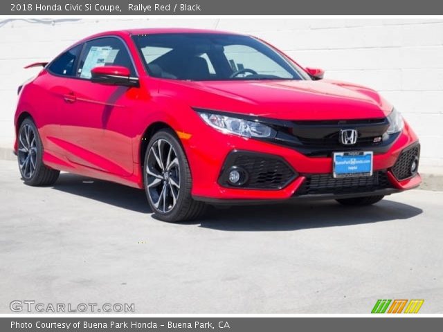 2018 Honda Civic Si Coupe in Rallye Red