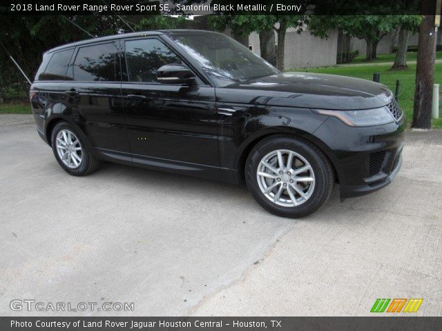2018 Land Rover Range Rover Sport SE in Santorini Black Metallic