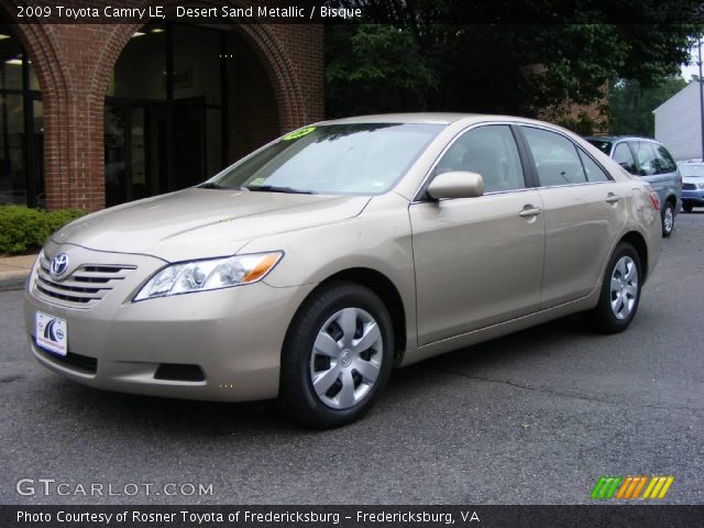 2009 Toyota Camry LE in Desert Sand Metallic