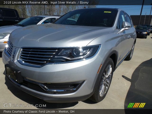 2018 Lincoln MKX Reserve AWD in Ingot Silver Metallic