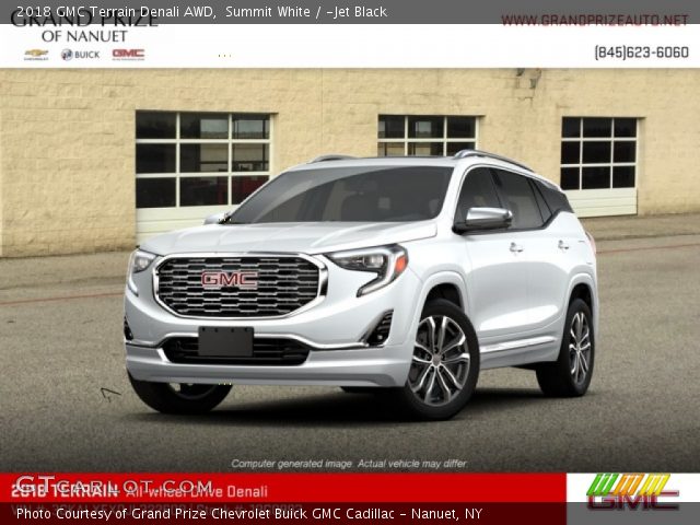 2018 GMC Terrain Denali AWD in Summit White