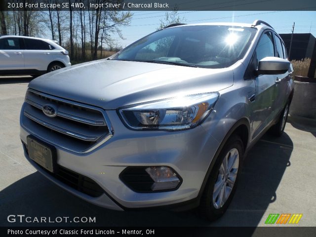 2018 Ford Escape SE 4WD in Ingot Silver