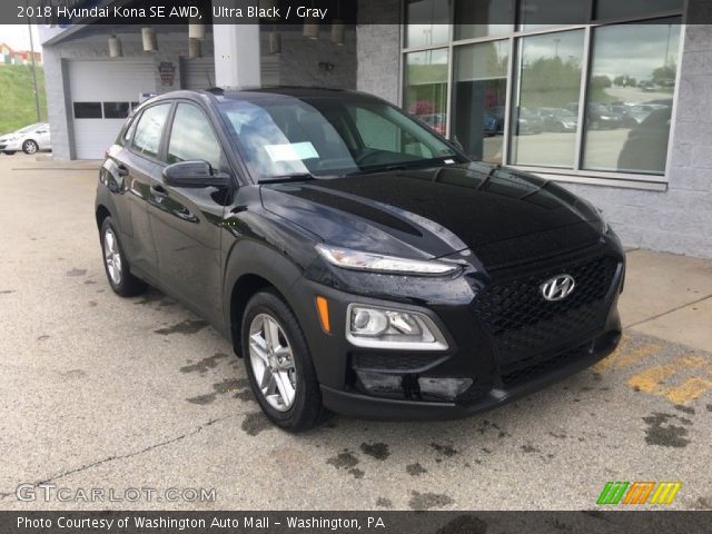 2018 Hyundai Kona SE AWD in Ultra Black