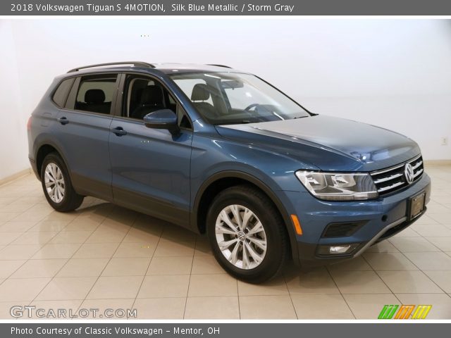 2018 Volkswagen Tiguan S 4MOTION in Silk Blue Metallic